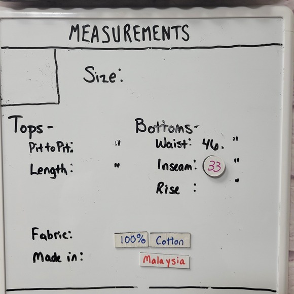 Y2K Old Skool Baggy Jeans Big & Tall Sz 48 (Fits 46x33) Gold Embroidered Pockets - Picture 8 of 8